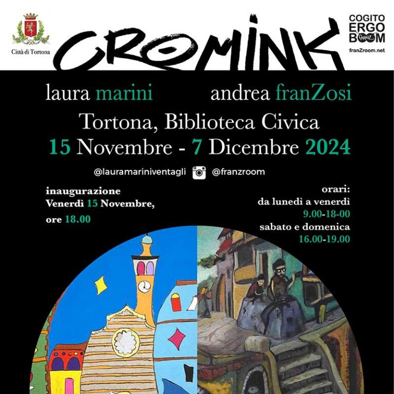 CromInK, Esposizione Pittorica - Laura Marini e Andrea FranZosi